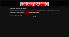 Desktop Screenshot of collectifpanic.org